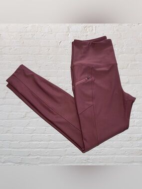 Eddie Bauer Salmon Pink Active Pants w Side Zip Pockets in Women’s Size Medium